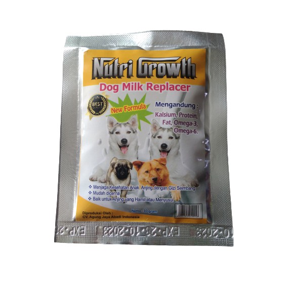 Susu Anjing Nutri Growth Dog 30gr