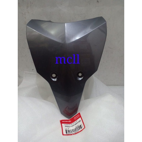 TAMENG KECIL  VARIO 125 HELM IN WARNA GRAY ORIGINAL 64302-KZR-600VSM