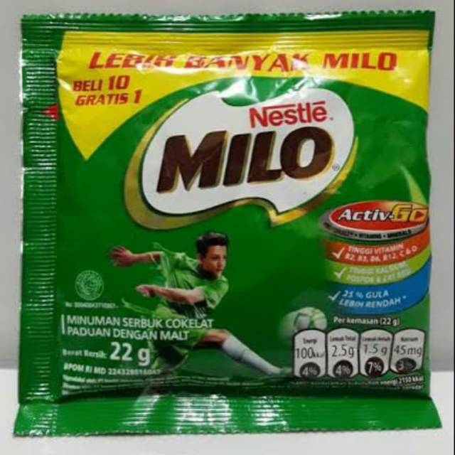 

Susu Milo Sachet 22 gr