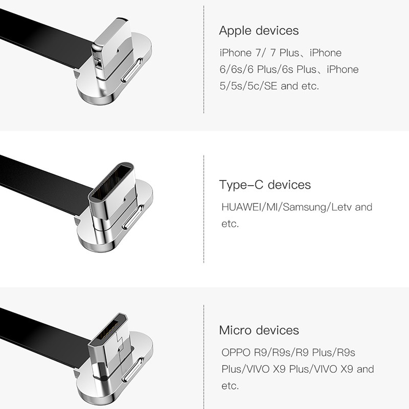 Baseus Qi Wireless Charger Receiver For iPhone 7 6 6s 5 Micro USB Type C Wireless Charging