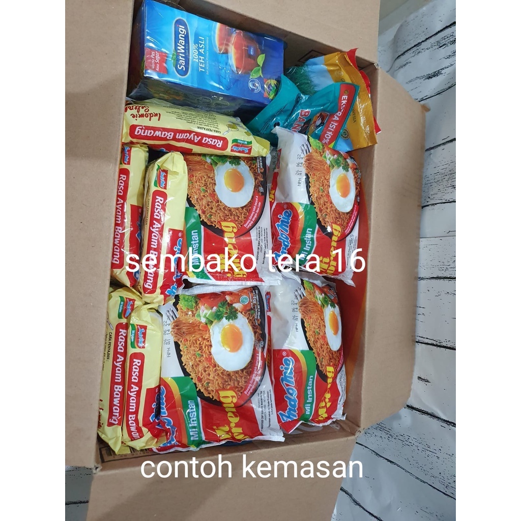 paket 6 /sembako /beras /minyak/ mie goreng /indomie /paket lebaran/ murah