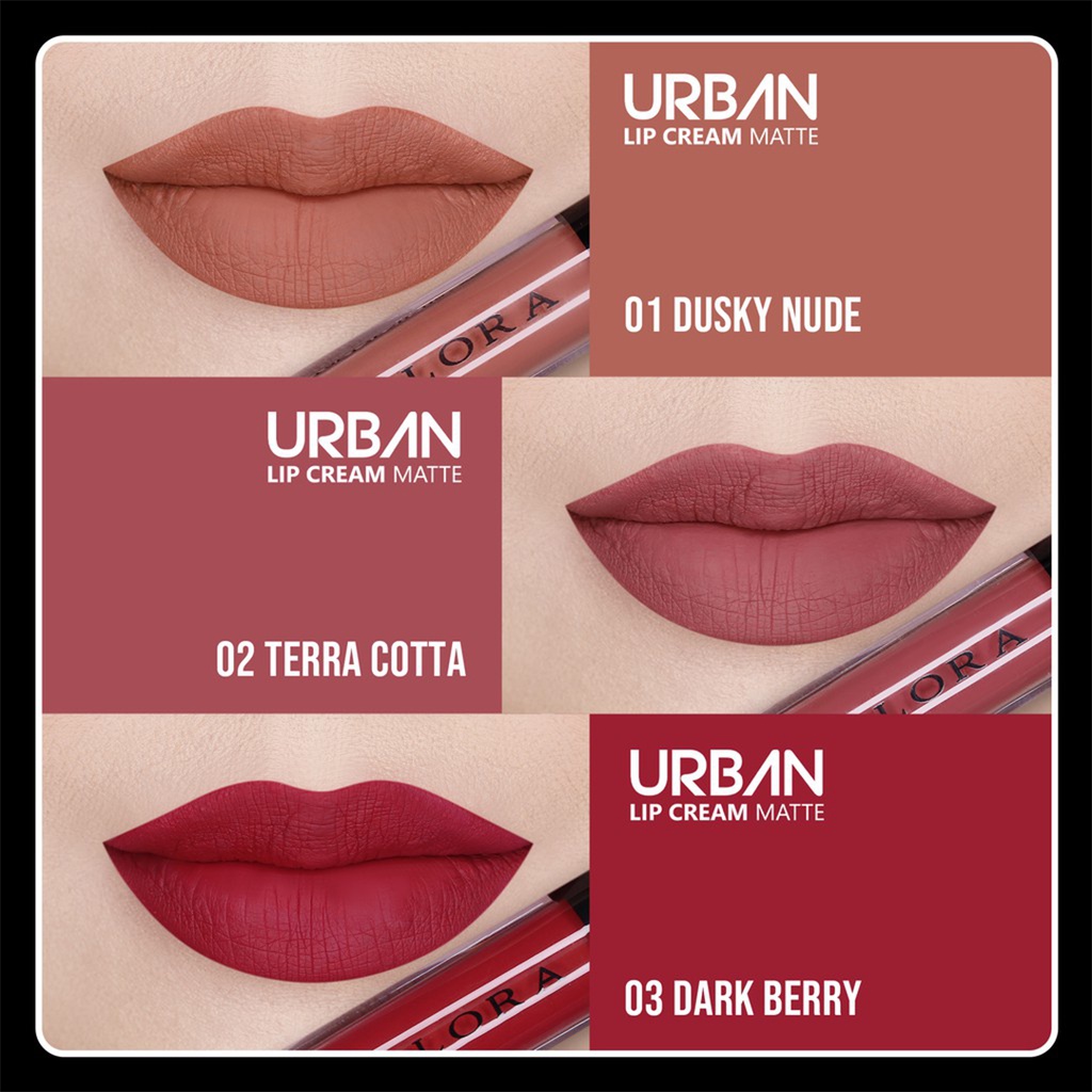 ❤ BELIA ❤ IMPLORA Urban Lip Cream Matte Velvet ( lipcream Lipstick Lipstik ) Image 5
