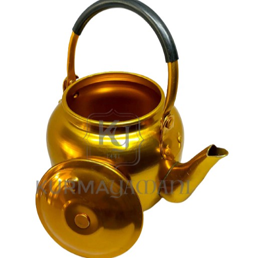 Teko Maspion 12 Cm Emas Gold Teko Arab Zam Zam Oleh Oleh Haji Umroh