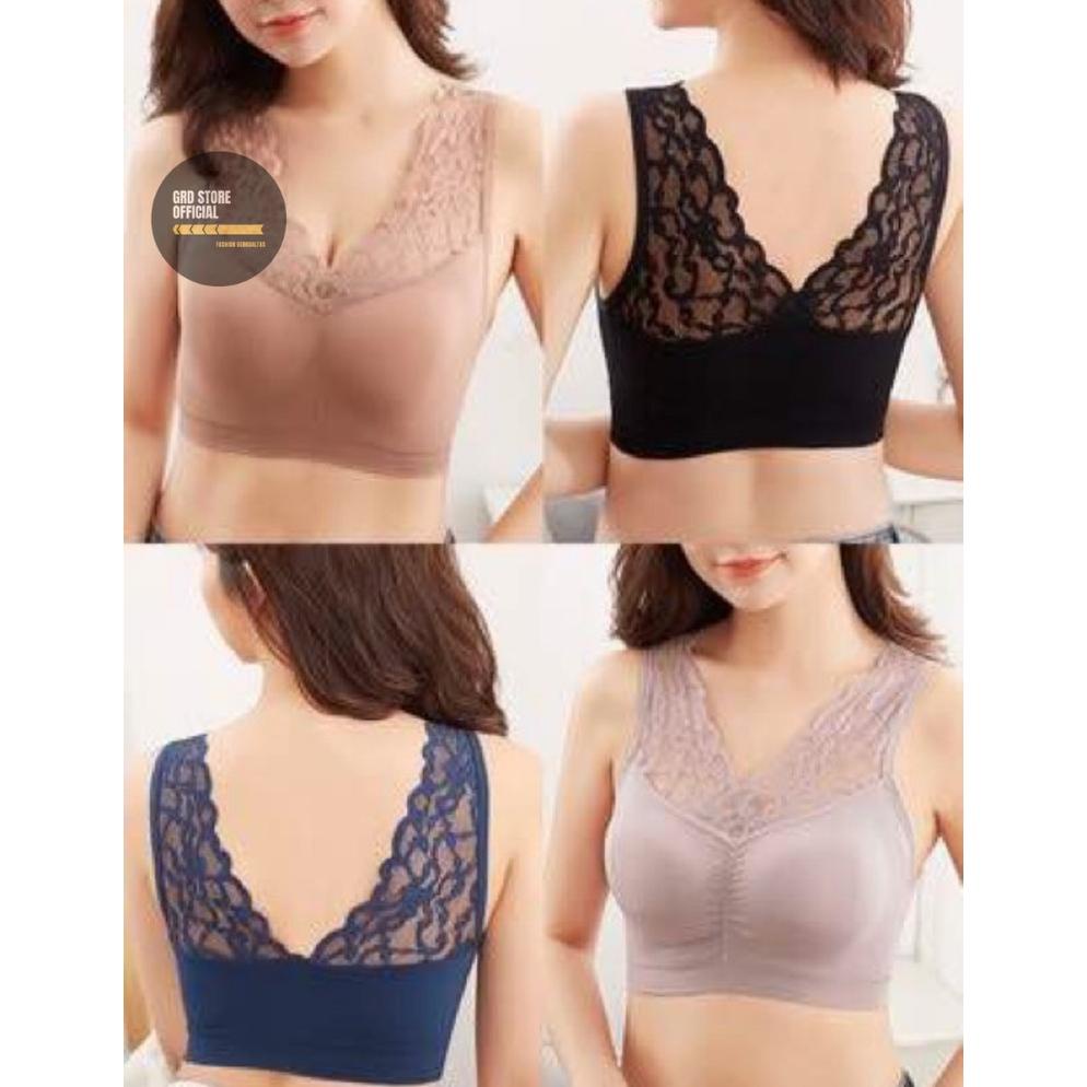 Promo Bra Paris Bralette - Push Up Bra - Bra Sport - Bra Dengan Busa - Bra Tanpa Kawat
