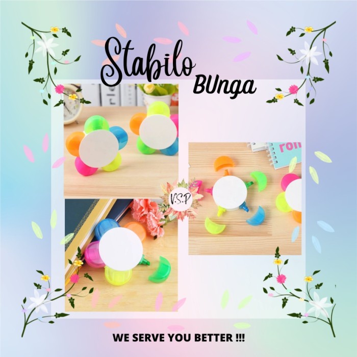 

Highlighter Stabilo Bunga SP 01 / Souvenir Merchandise