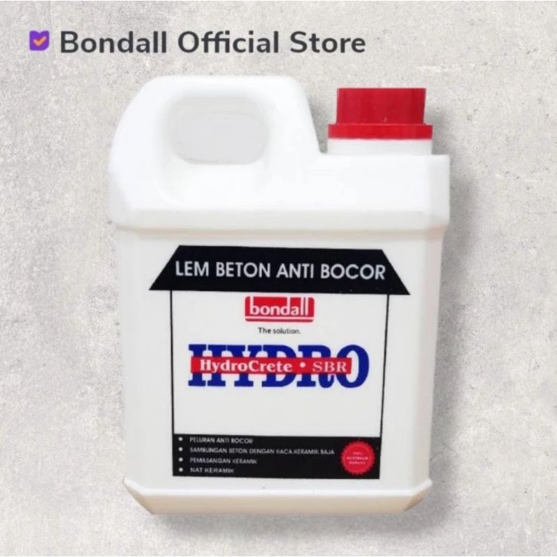 Bondall Hydrocrete SBR Lem Beton Anti Bocor 1 kg