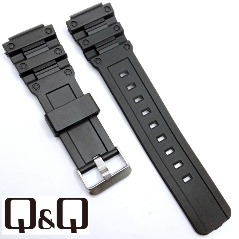 Tali atau Strap jam tangan rubber QQ Q&amp;Q M144J002Y M144-002