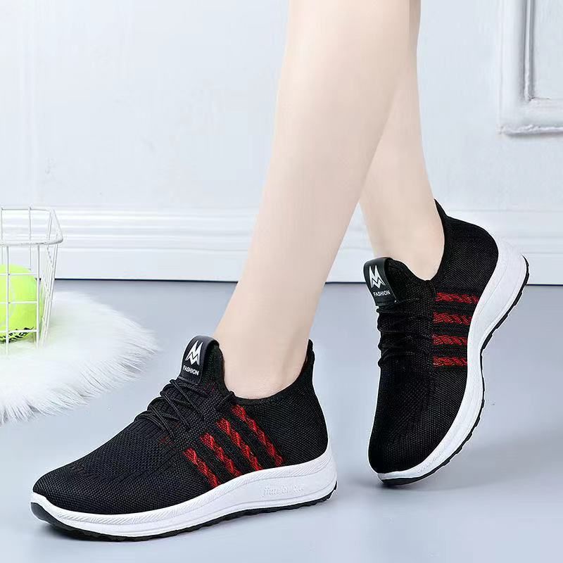 Medan Termurah KD006 (Size 36-40) Sneakers wanita import Sepatu garis casual import