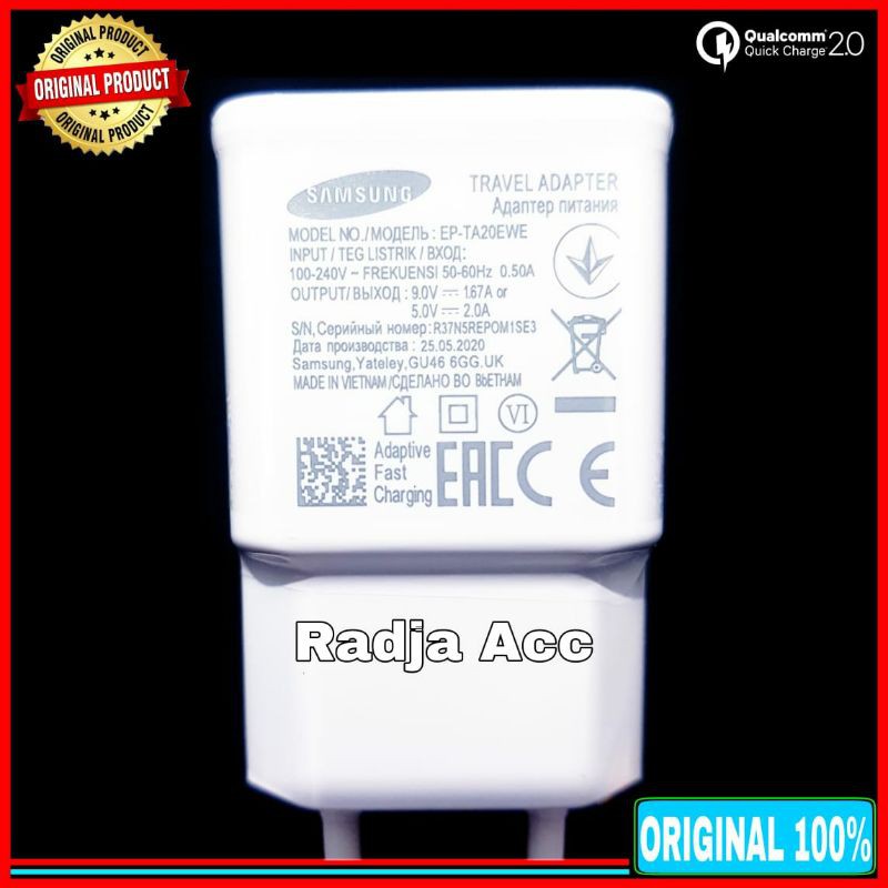 Charger Samsung Galaxy A32 A52 ORIGINAL 100% Sein Fast Charging USB Type C