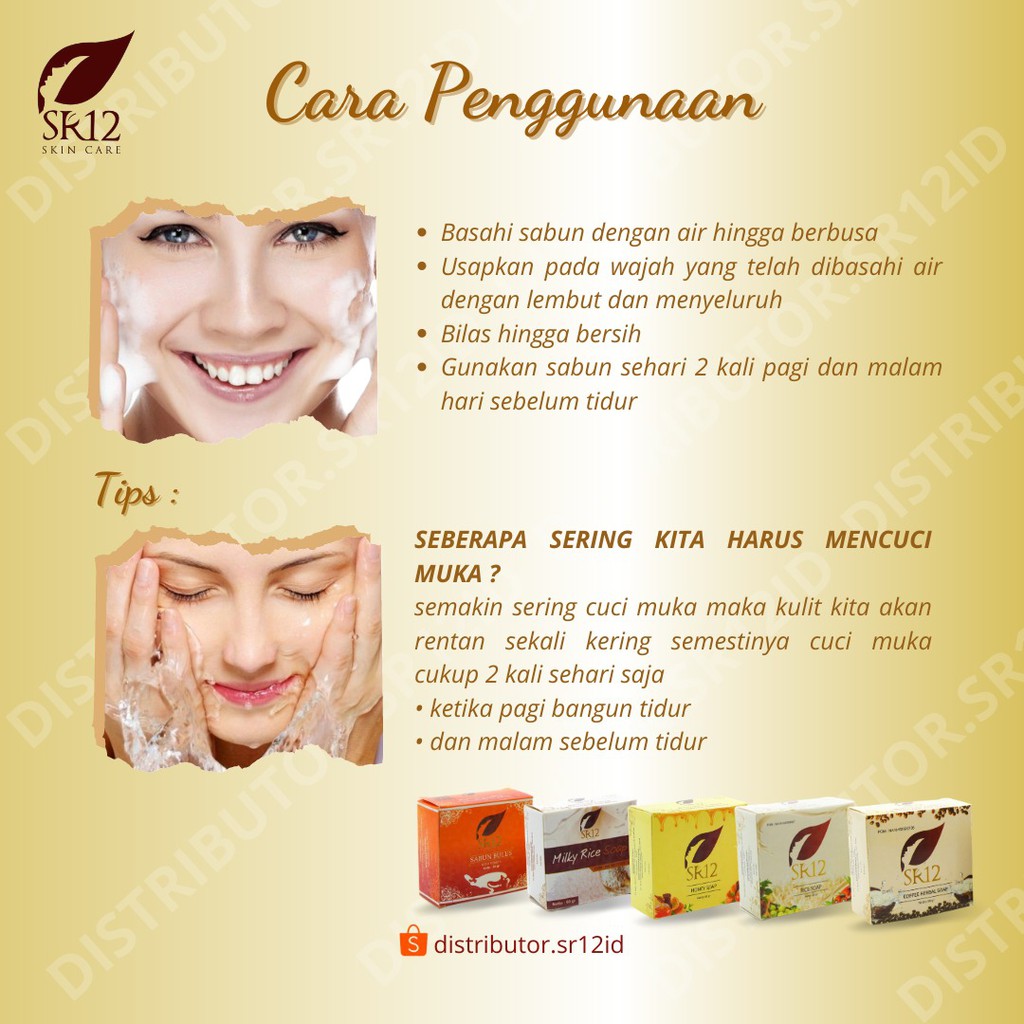 Facial Wash Coffee SR12 100 ml Sabun Muka Herbal Pembersih Wajah Flek Hitam Komedo Bekas Jerawat