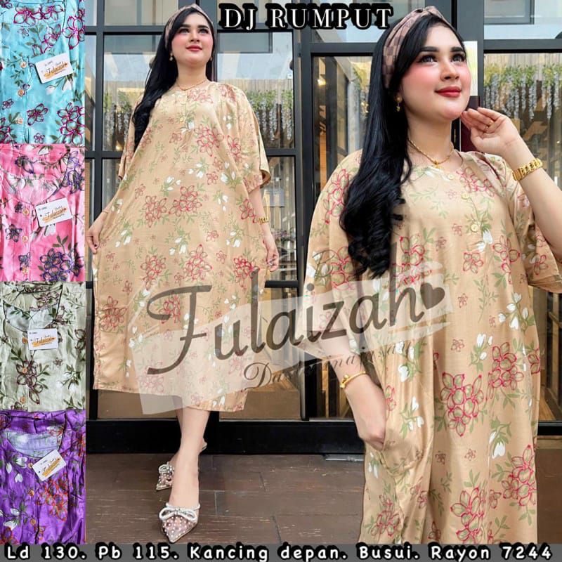 Daster Jumbo 260.000 dapat 10 motif ld 120-130 pb 110-115 busui bumil dada kancing bahan rayon.