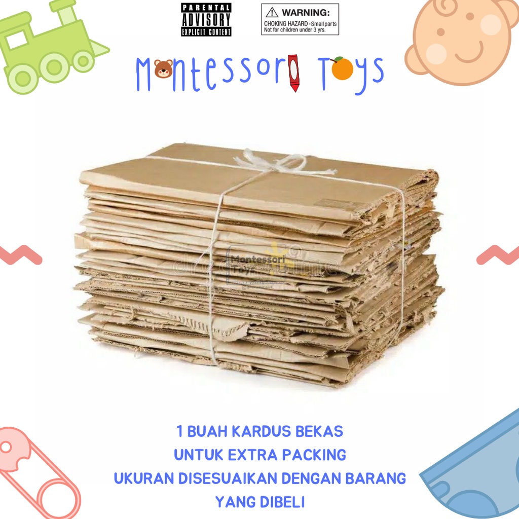 

[EXTRA PACKING] DOS BEKAS PER LEMBAR / PC