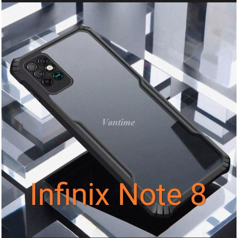 Case Infinix Note 8 2020 Case Hardcase Hybrid Tranparan Hard Cover