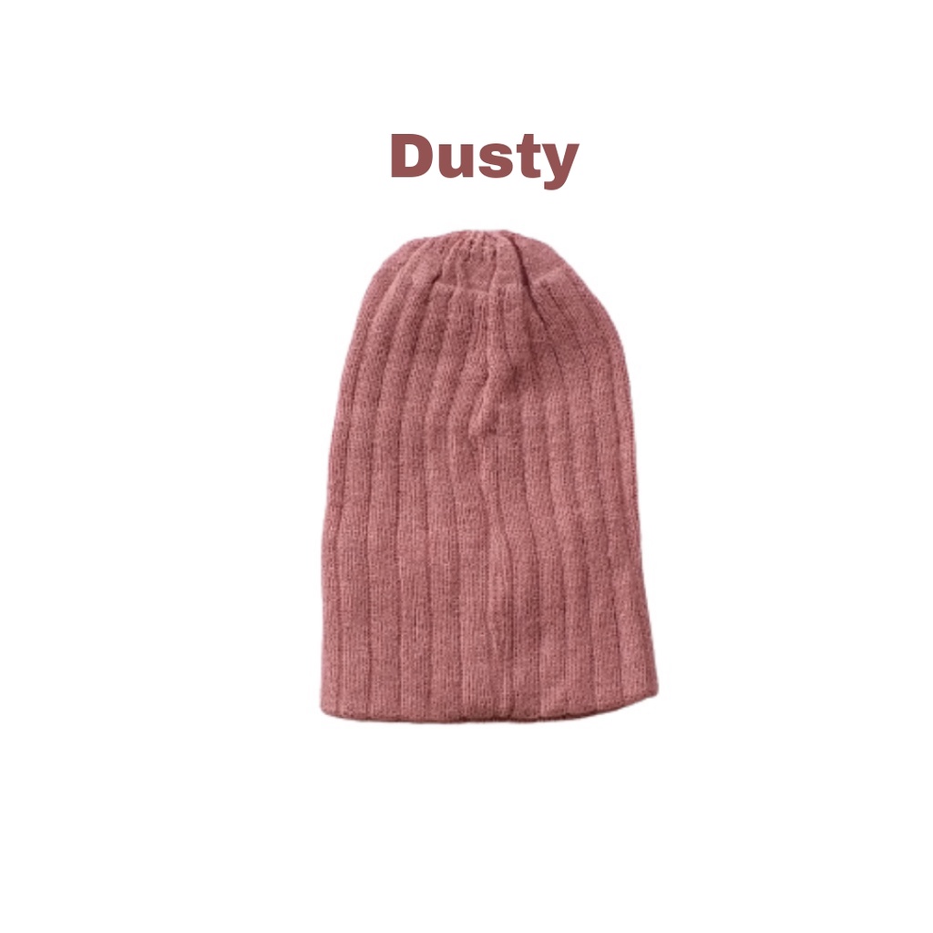 ho KUPLUK SIMPLE PLAIN (A) Topi Anak Lucu Model Kupluk Usia 0 Sampai 3 Tahun Kualitas Terbaik-DUSTY