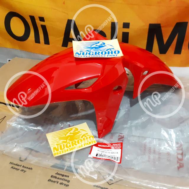 Spakbor Depan New Cb150r Led K15G K15M New Cbr150r Led K45G K45N Warna Merah Original Honda