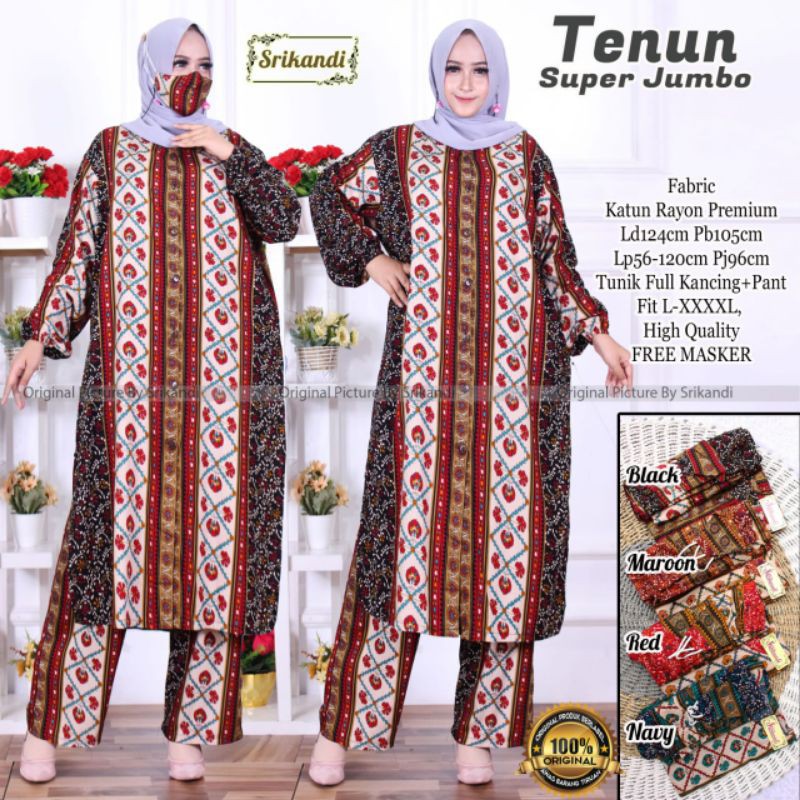 TENUN SUPER JUMBO SET // PRODUK BY SRIKANDI