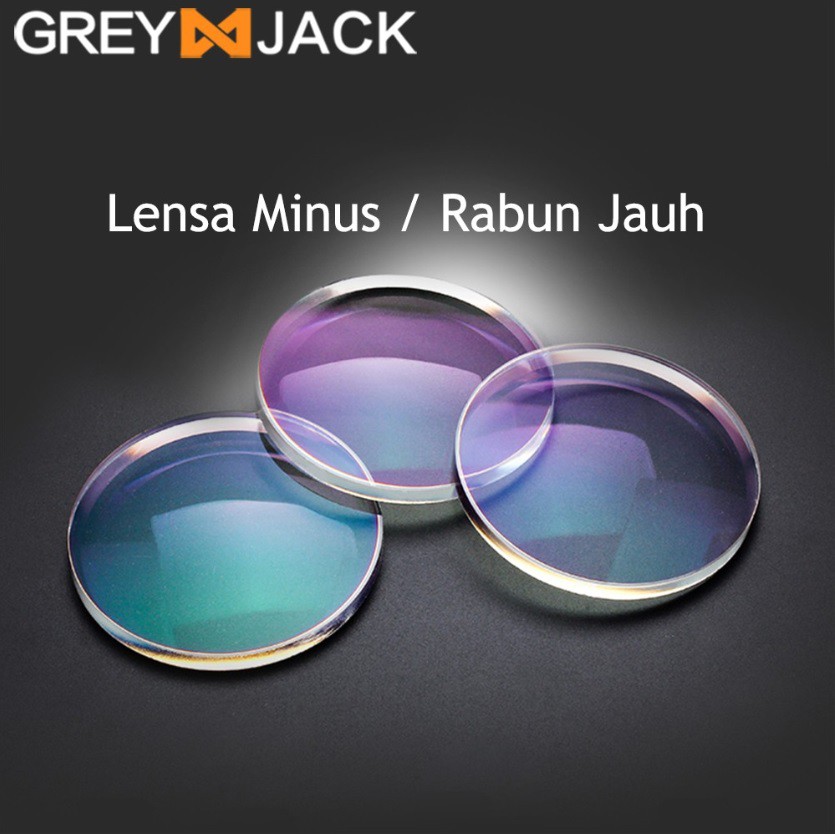 

Grey Jack Lensa Kacamata Minus, Rabun Jauh di atas minus 5 sampai minus 8