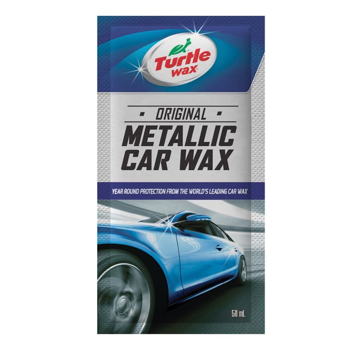 Turtle Wax Original Metallic Car Wax Kemasan Sachet 50mL Poles Mobil