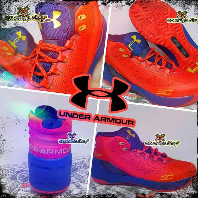 Pengiriman Cepat UNDER ARMOUR SEPATU FITNES SEPATU OLAHRAGA SEPATU IMPORT MURAH SC3.0rn BARANG BAGUS