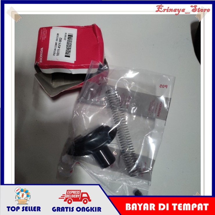 ORIGINAL AHM Karet Vakum Karburator Carburator Assy Honda Beat Vario 110 Karbu Techno KVB KVY ORI Motor Old Lama New-1