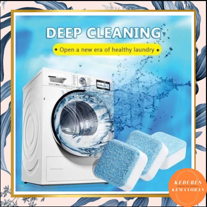 Tablet Pembersih Tabung Mesin Cuci - Sabun Pembersih Mesin Cuci - 1 Tablet [KK]