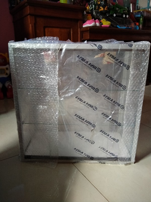 Etalase Aluminium Makanan/pulsa/hp/mainan
