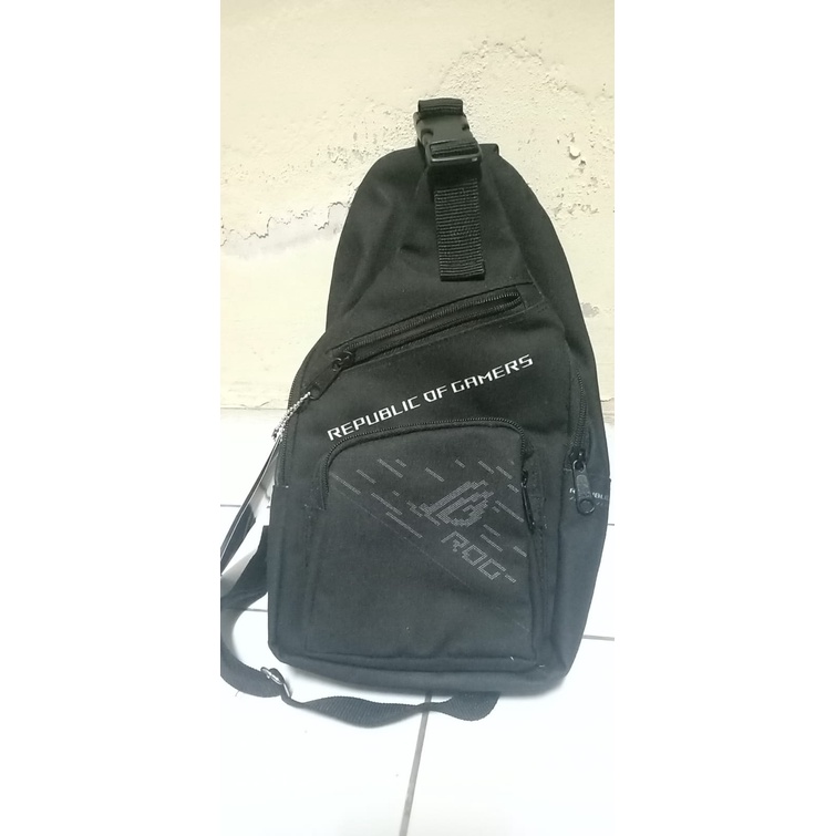 Limited Edition ASUS ROG G14 Sling Bag / Tas Official Merch ASUS ROG