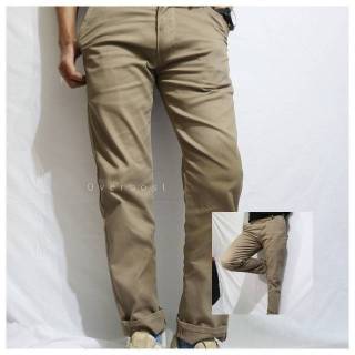  CELANA  CHINO  PRIA  PANJANG SLIMFIT JEANS WARNA  MOCCA  