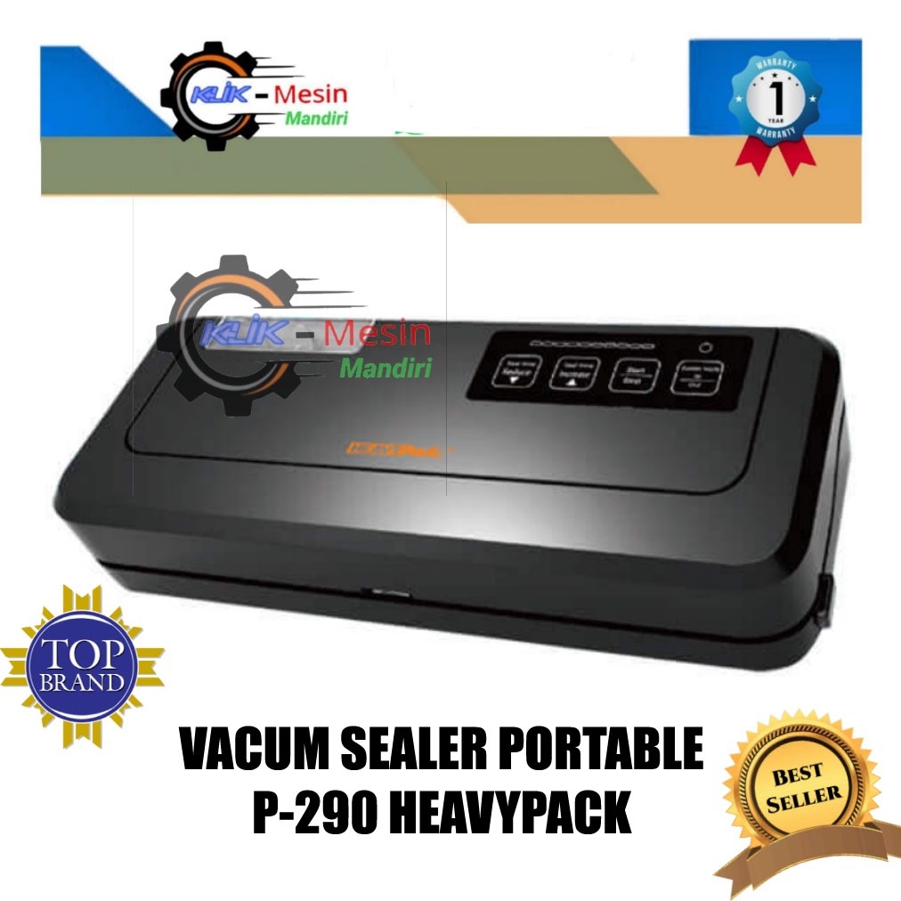 Jual Mesin Vacum Sealer Portable Semi Auto P Heavypack Shopee