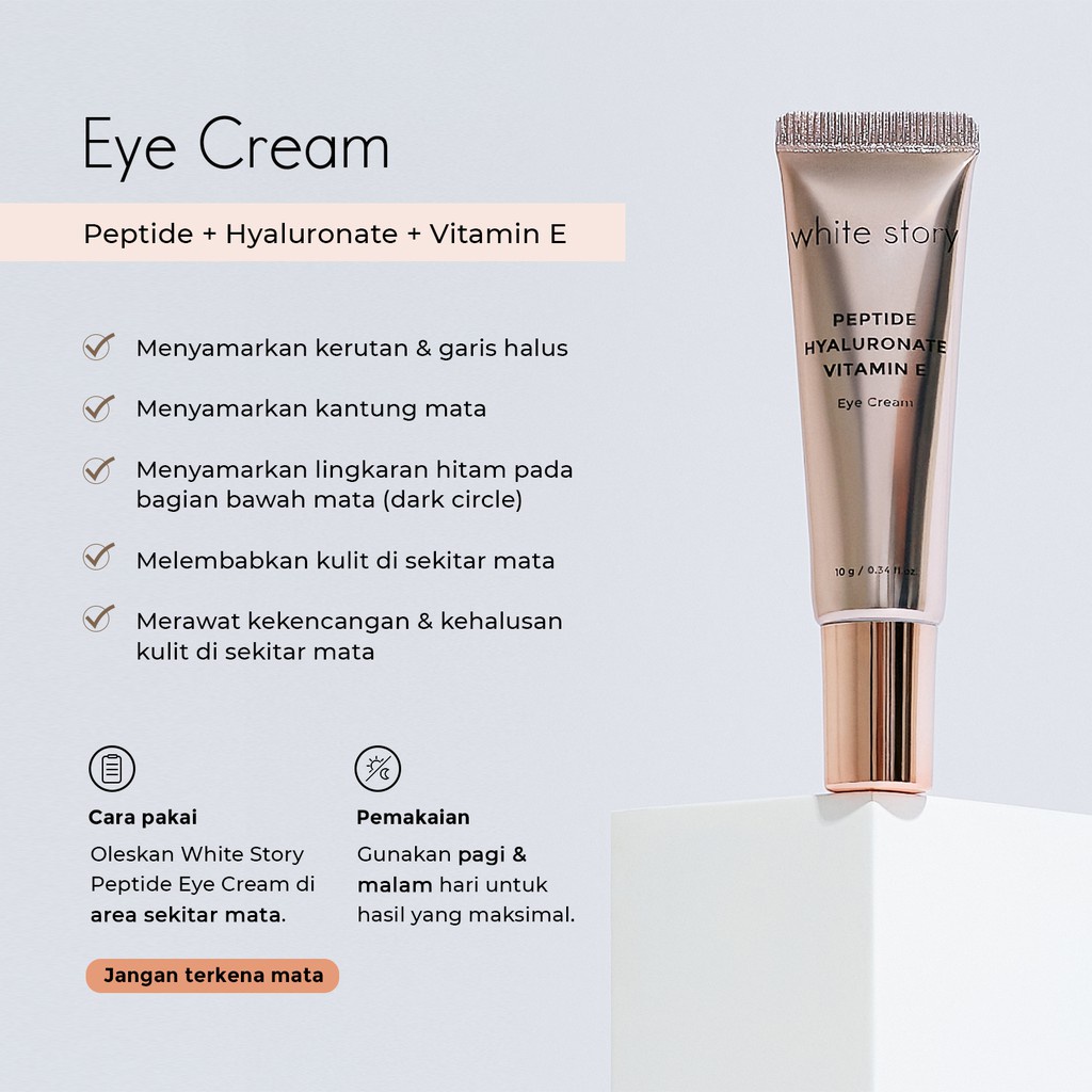 White Story Peptide Eye Cream / krim mata