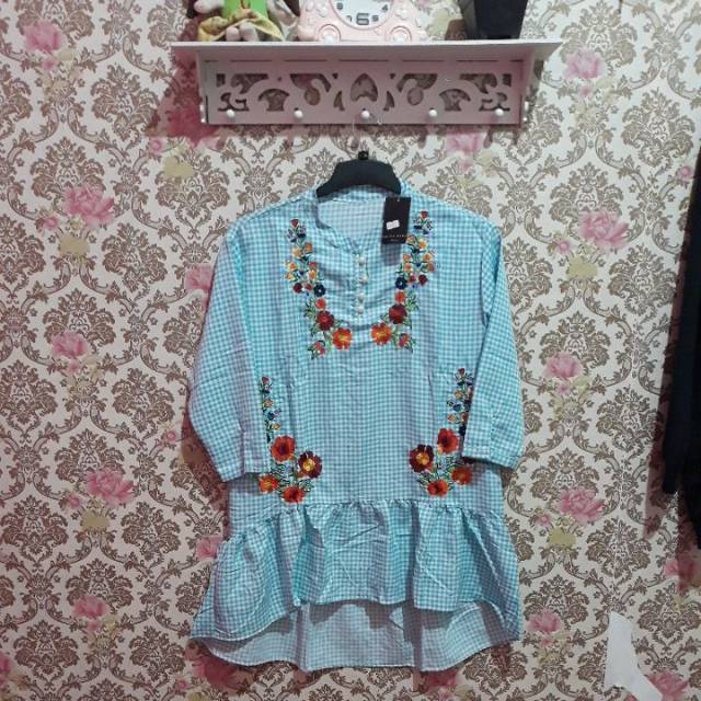 Tunik bordir branded