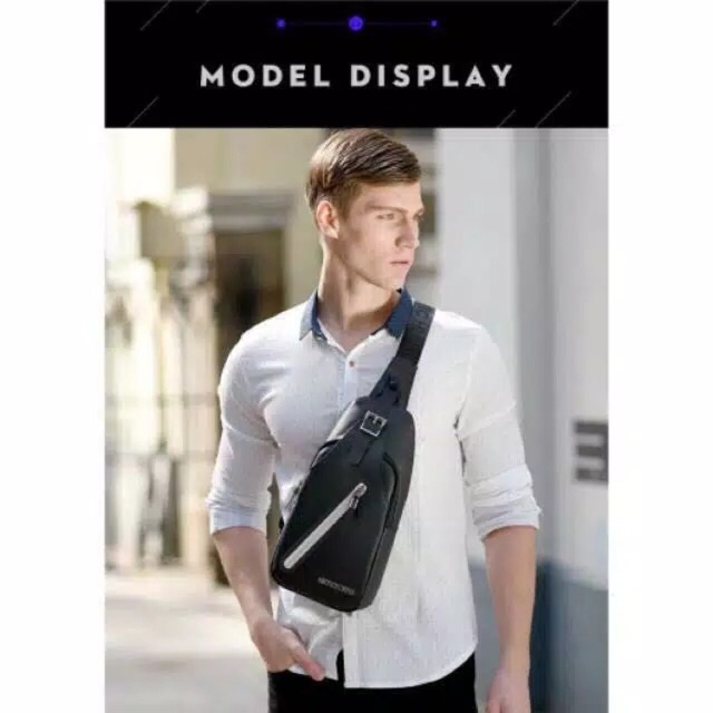 Original Slingbag ARCTIC HUNTER | Tas Selempang Oxford Cloth Waterproof