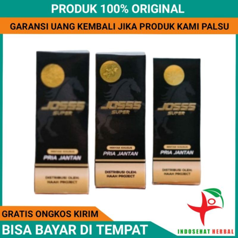 JOSS SUPER ORIGINAL MINYAK OLES PEMBESAR ALAT VITAL_KELAMIN PRIA