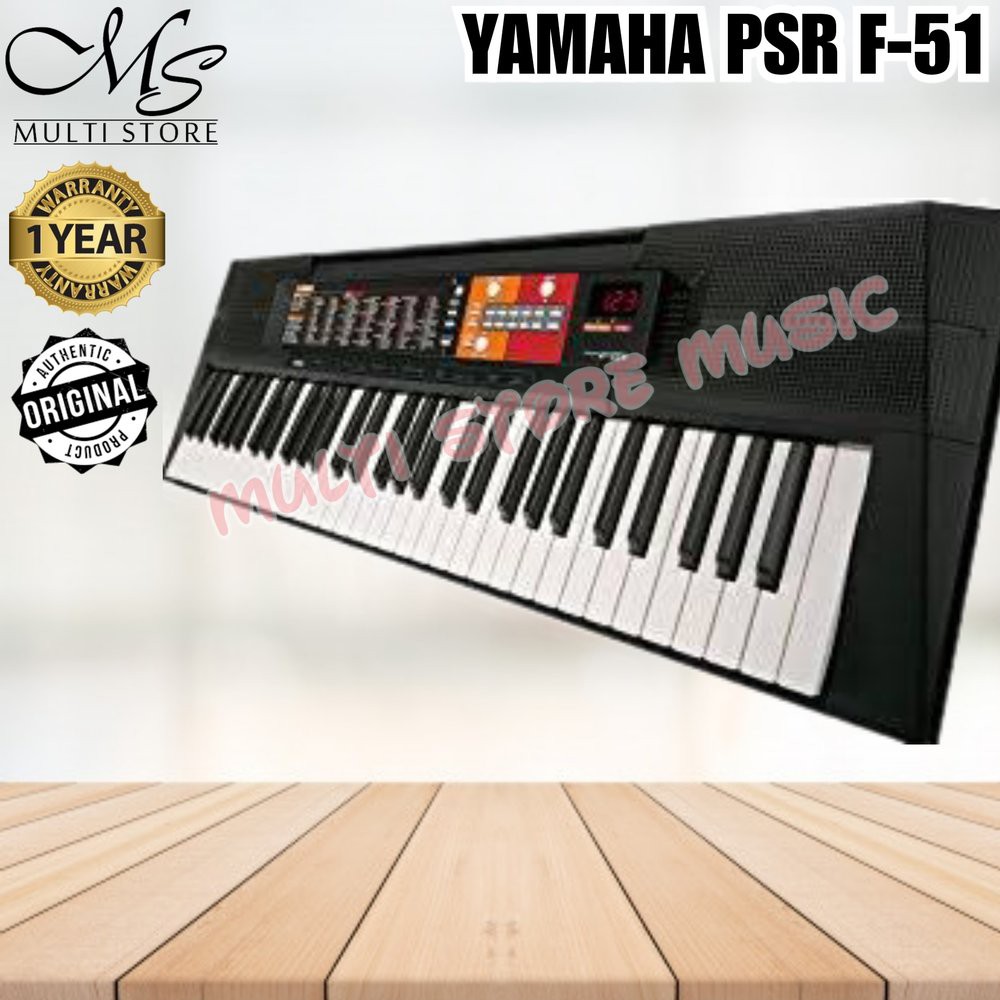 Keyboard Yamaha PSR F-51 / PSR F51 / PSR F 51 / F51 / F 51 (Garansi 1 tahun) Limited