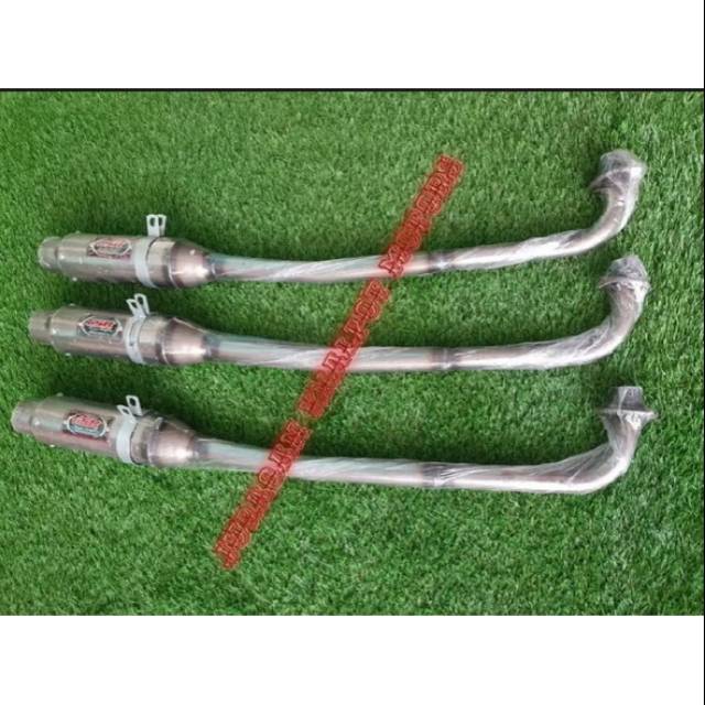 Knalpot racing netral CSR All New SUPRA X 125 PNP HONDA Blade 125 FI masuk bisa pasang