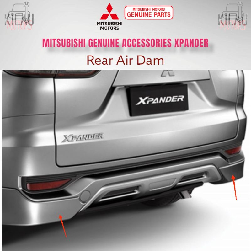 Body Kit Belakang Rear Air Dam Aksesoris Original Mitsubishi Xpander