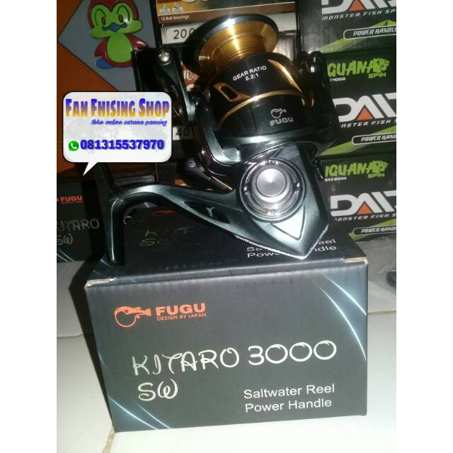 REEL FUGU KITARO 3000SW full rubber seal