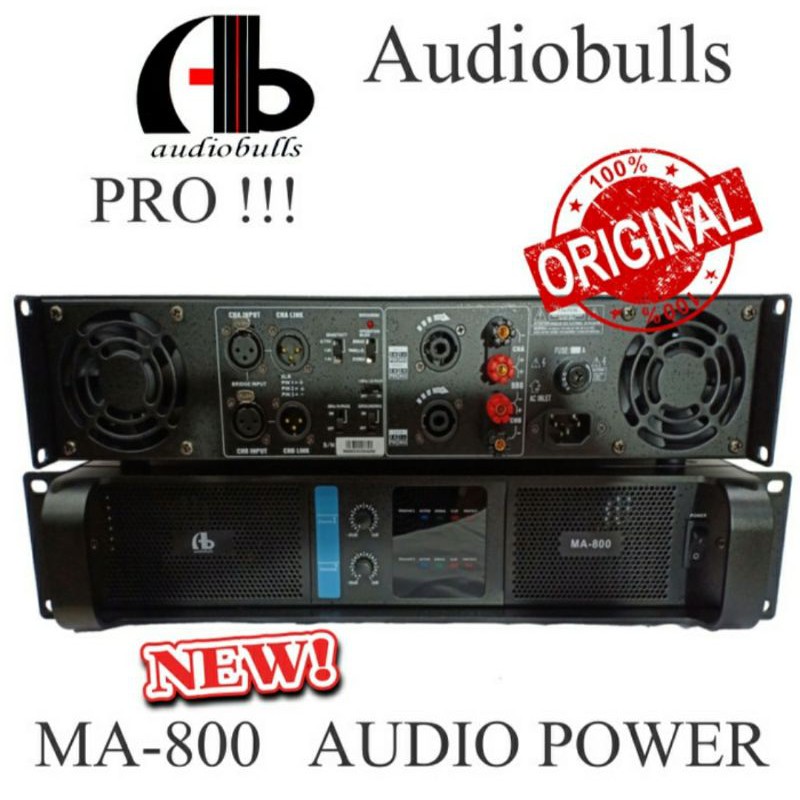 Power AB Audiobulls MA-800 Power AB Audiobulls Premium Original