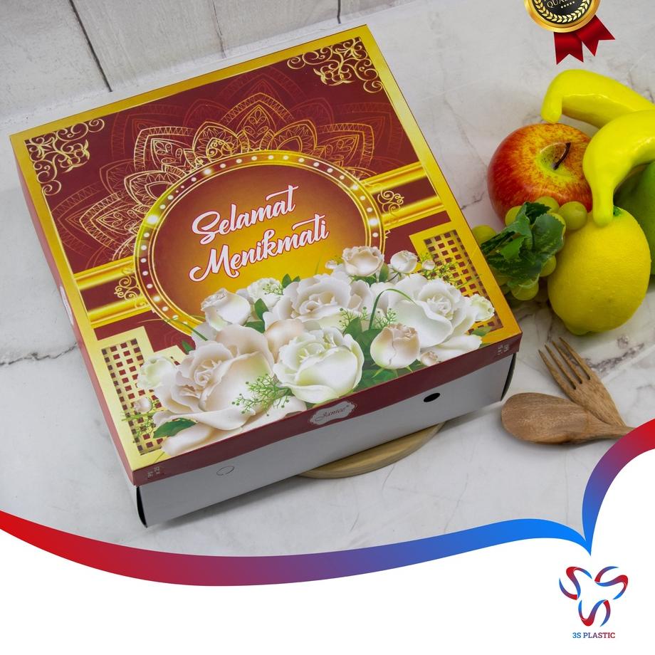 

Terlaku Ⓝ ANEKA DUS KOTAK MAKANAN / KOTAK NASI CATERING HAJATAN TAHLILAN ISI 50...