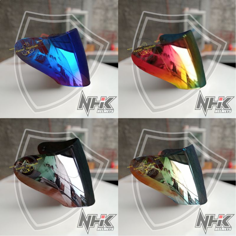 visor kaca helm nhk R1 - nhk R1 accesories helm - kaca nhk R1 iridium norisk pnp nhk R1