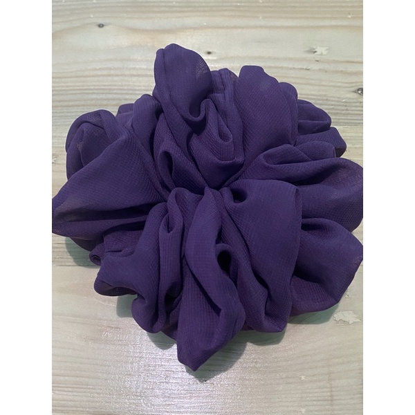scruncie jumbo cepol ikat rambut cepol ikat rambut jumbo-Dove
