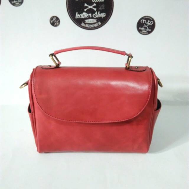 Tas kulit wanita tas papilon garut