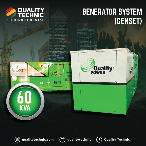 Genset 60 Kva Silent Type