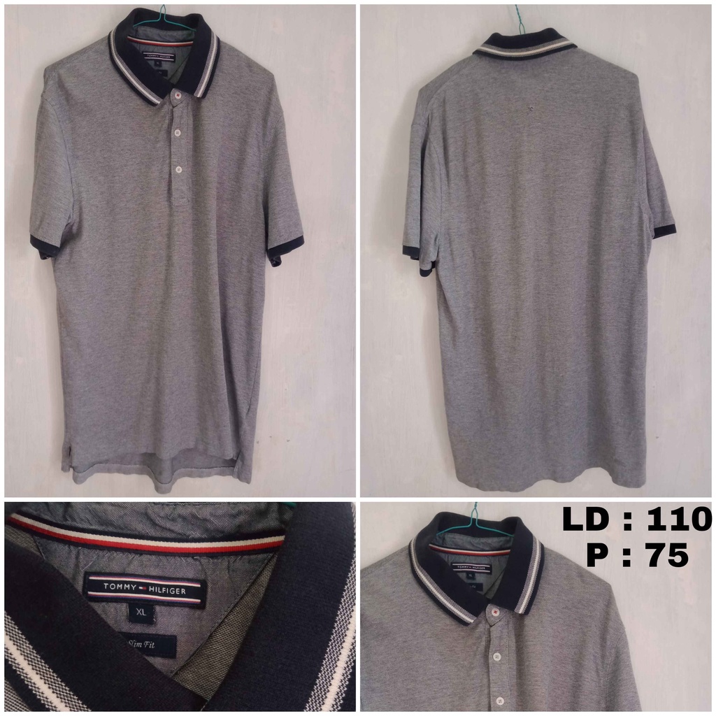 KAOS POLO BRAND TOMMY HILFIGER/BAJU OUTDOOR/BAJU SECOND