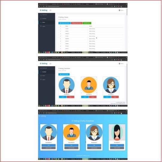 Source Code Aplikasi Voting Berbasis Web