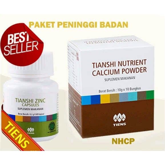 

Promo HOT SALE Produk Kalsium NHCP Zinc Susu Peninggi Badan Zinc Tiens Diskon