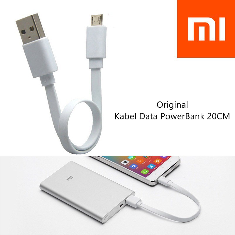 Data Cable MICRO USB Power BANK Xiaomi Micro USB 20cm Original