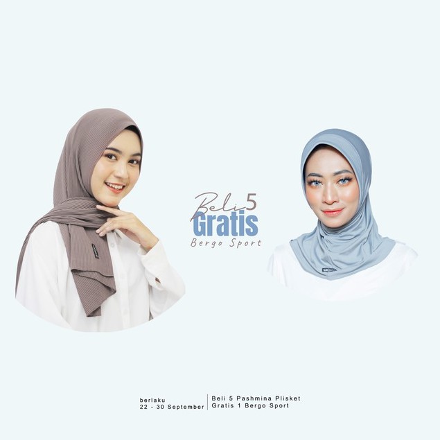 Beli 5 Gratis 1 Pashmina Plisket Cerutty Premium 180 x 75 cm-2