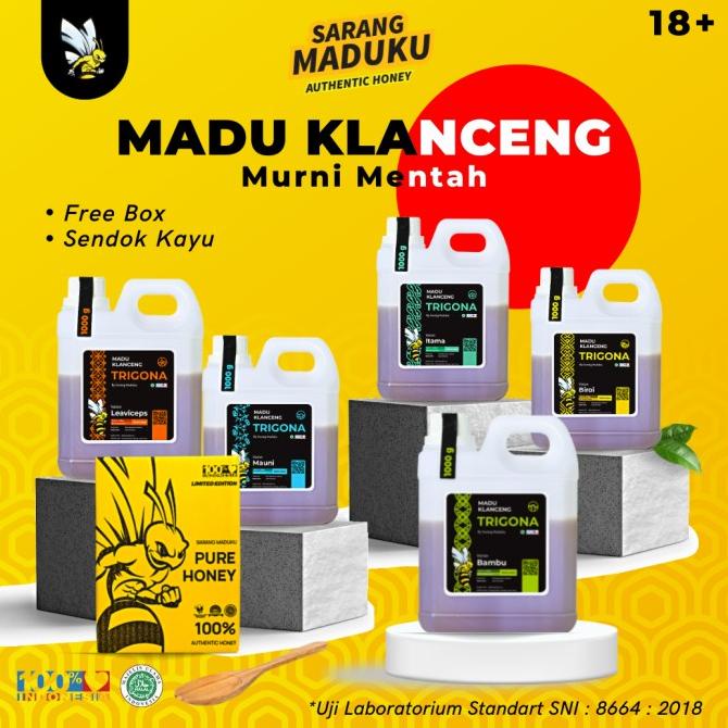 

[COD] Madu Hitam Klanceng Murni 100% (1kg) [COD]