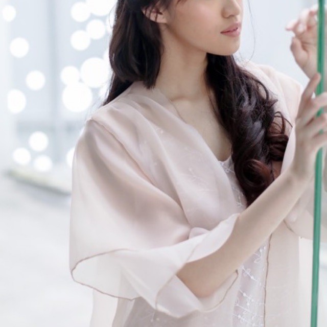 𝙏𝙪𝙩𝙪𝙡𝙡𝙚 Odette Nude Robe Wedding / Kimono Wedding